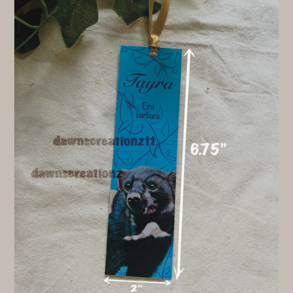 Tayra Wildlife Bookmark