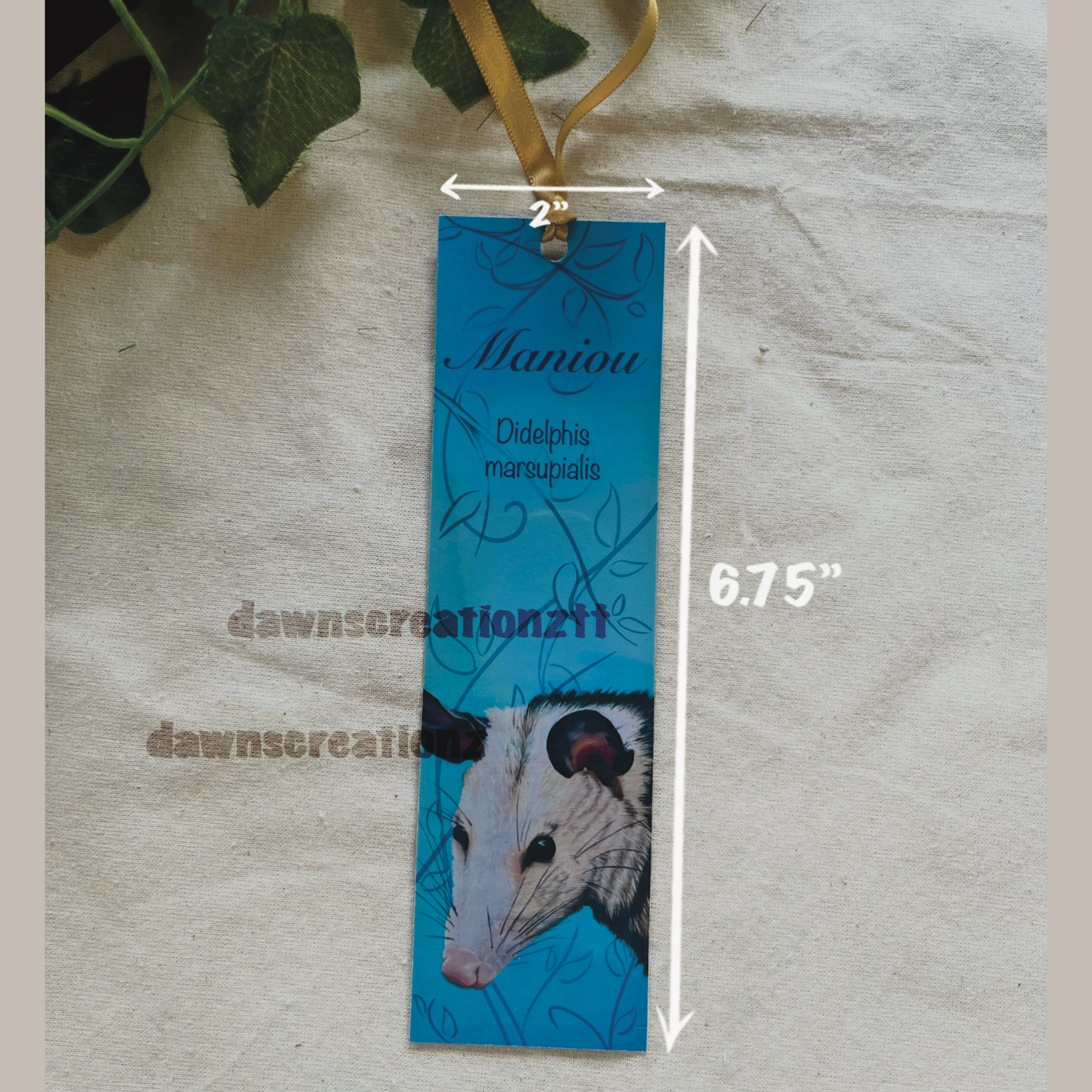 Manicou Wildlife Bookmark