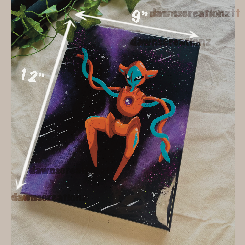 Deoxys Galaxy Canvas